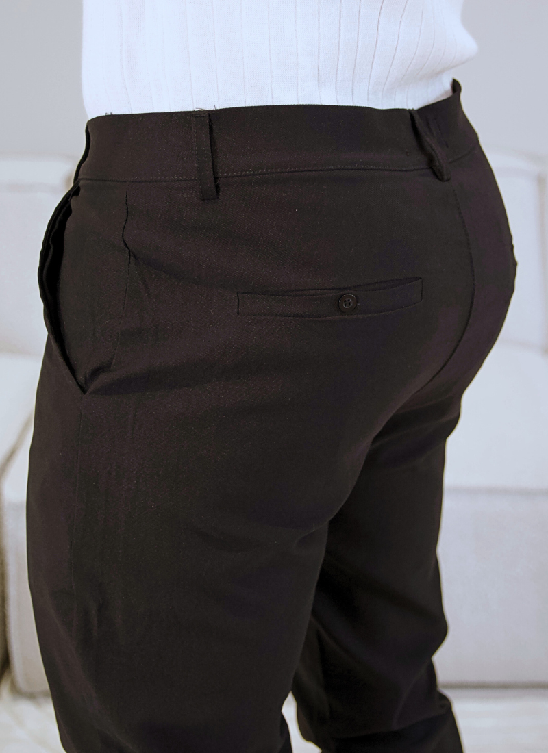 Lightweight chinos - zwart