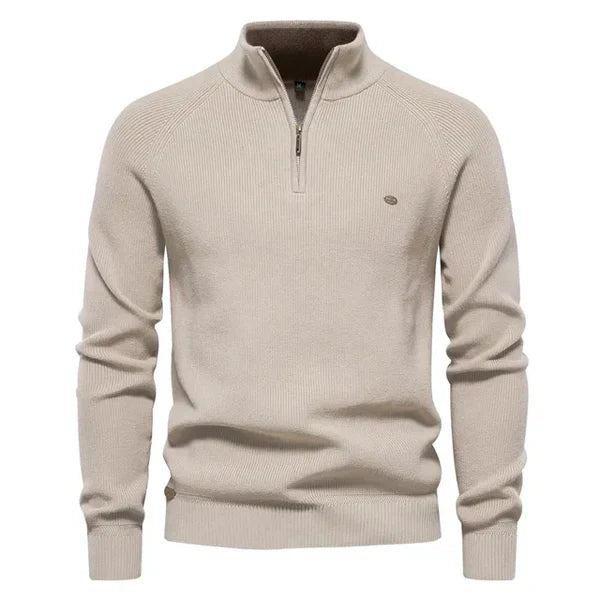 Gianni™ - Katoenen gebreide trui voor mannen