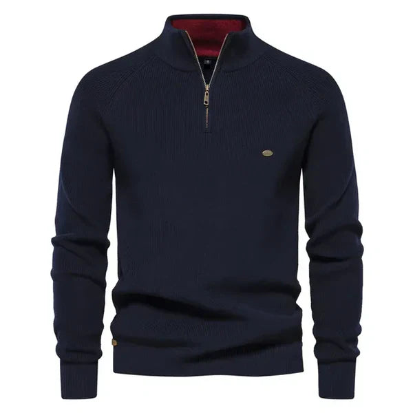 Gianni™ - Katoenen gebreide trui voor mannen