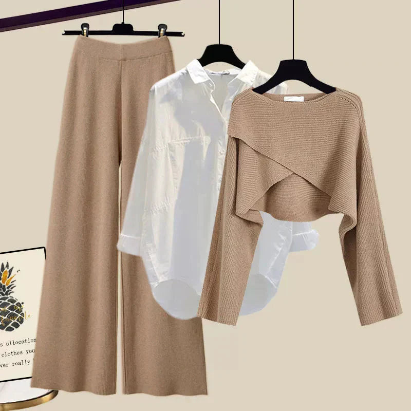 TINA | Comfortabel driedelige set