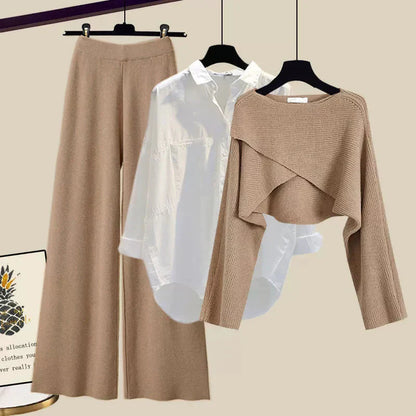 TINA | Comfortabel driedelige set