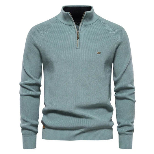 Gianni™ - Katoenen gebreide trui voor mannen