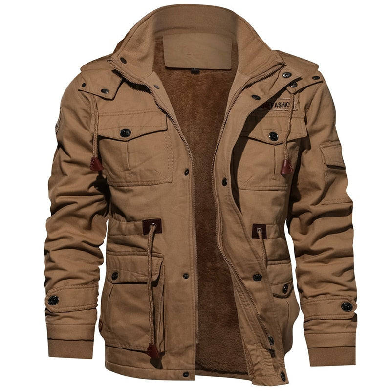 Arvind | Herren Vintage Cargo Jas
