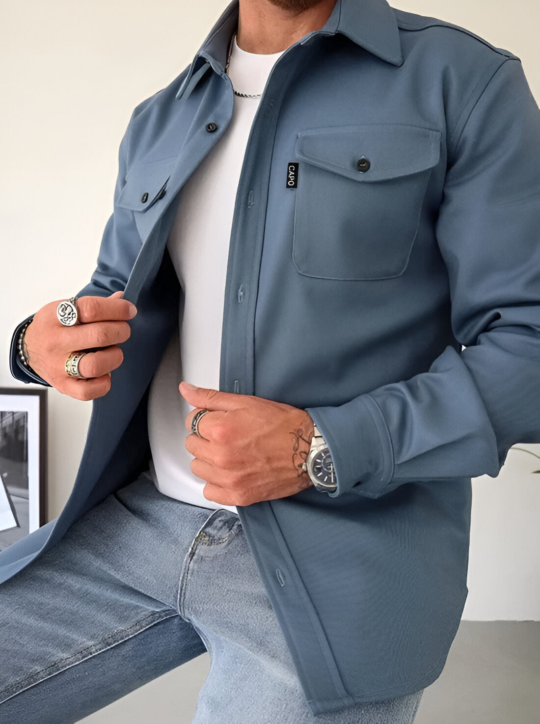 JAN | Casual Shirt Jacket