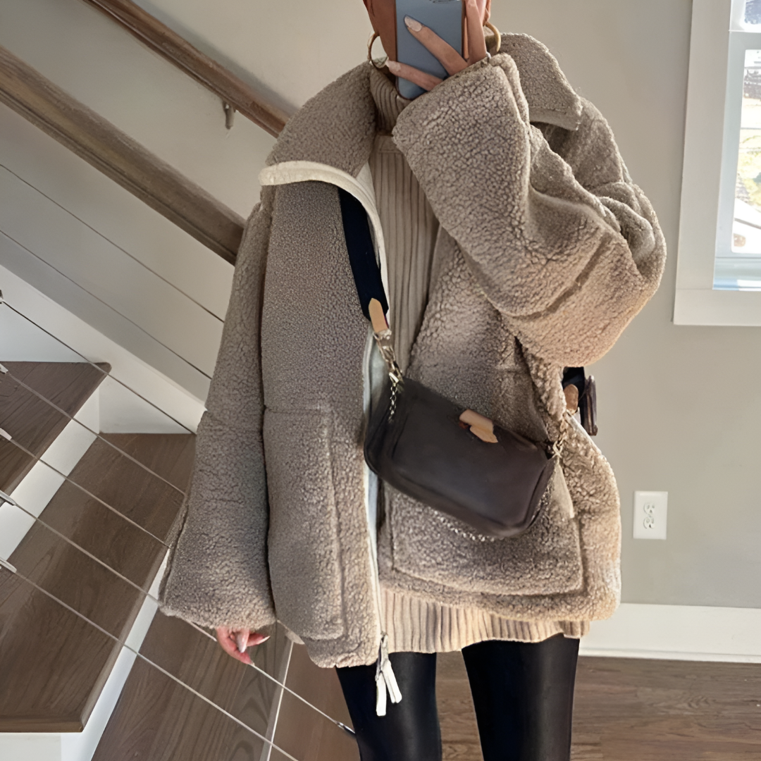 Camila | Teddy Fleece Jas