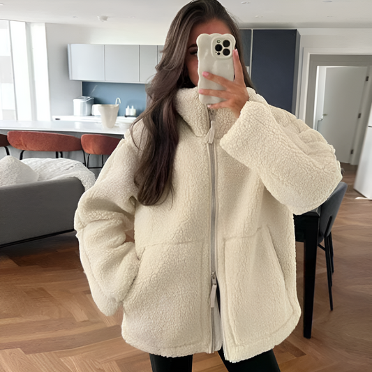 Camila | Teddy Fleece Jas