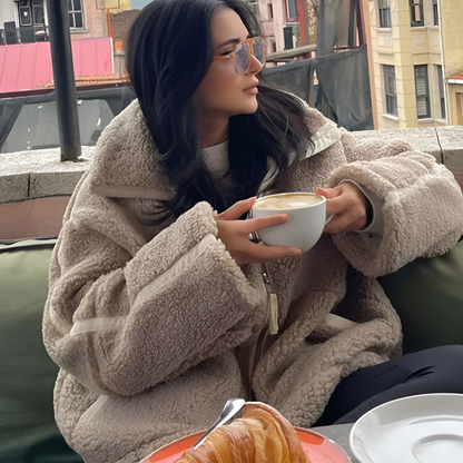 Camila | Teddy Fleece Jas