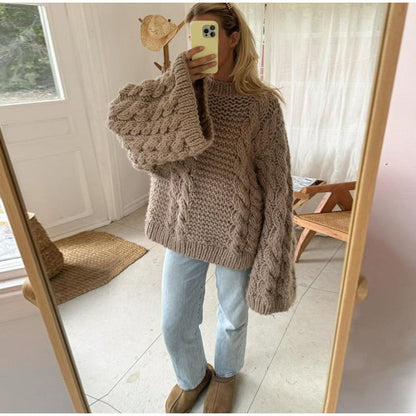 Amara™ - Luxe Oversized Winter Pullover