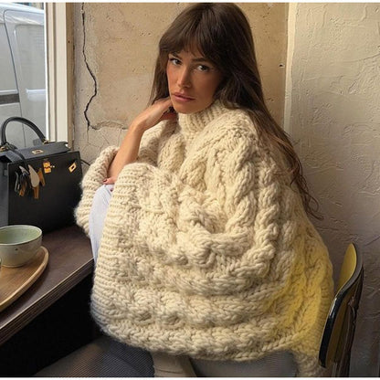 Amara™ - Luxe Oversized Winter Pullover