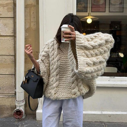 Amara™ - Luxe Oversized Winter Pullover