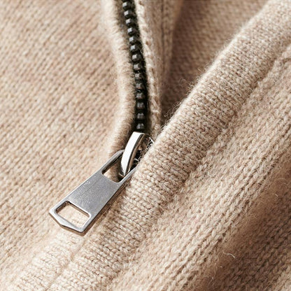 David | Warme vest met rits