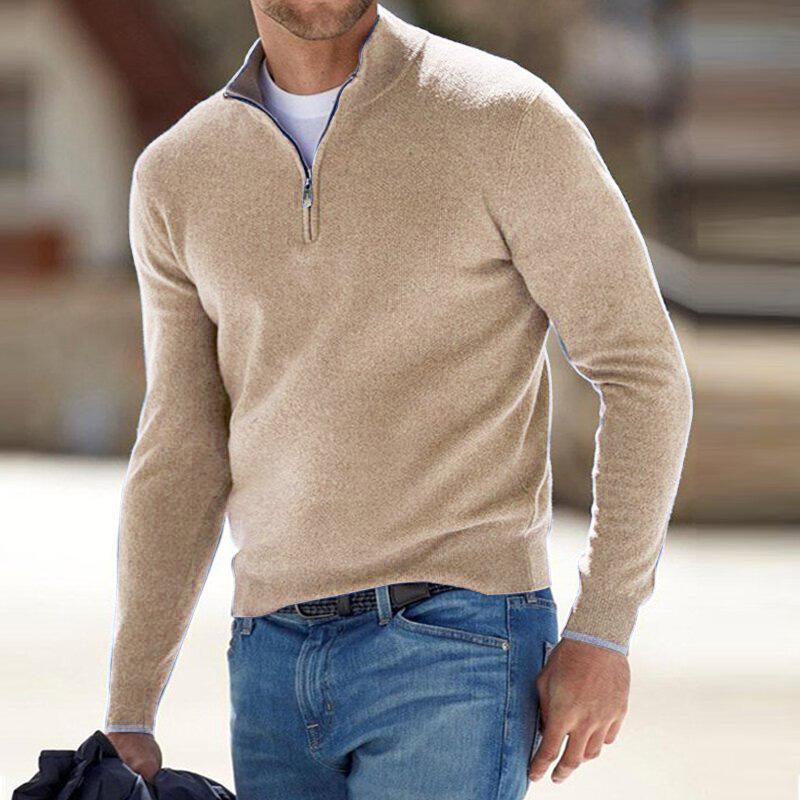 David | Warme vest met rits