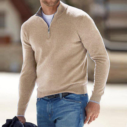 David | Warme vest met rits