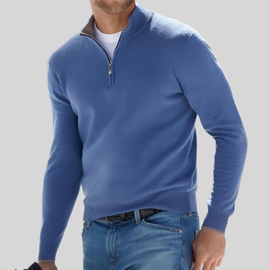 David | Warme vest met rits