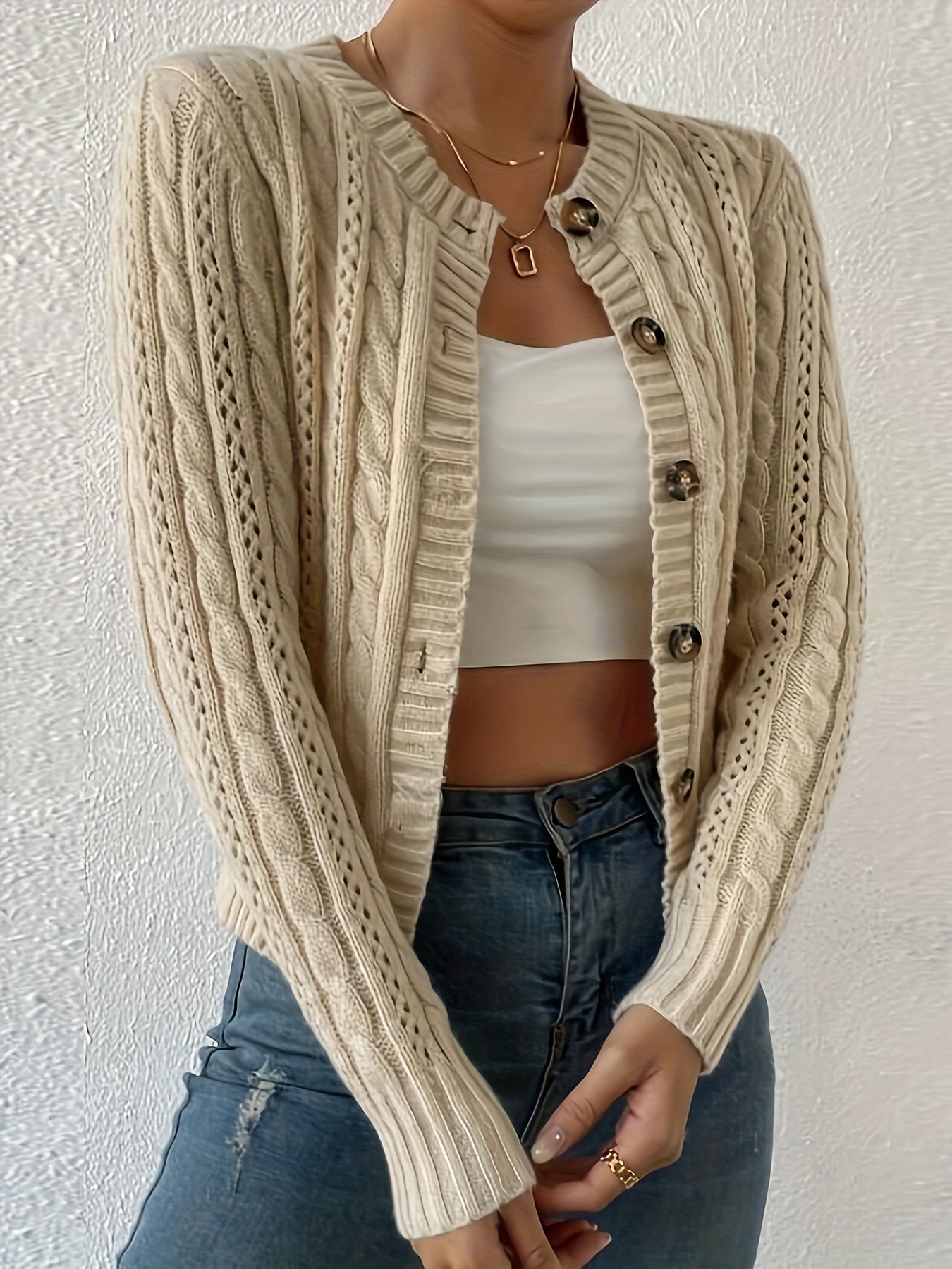 LEAH | Gebreide Cardigan