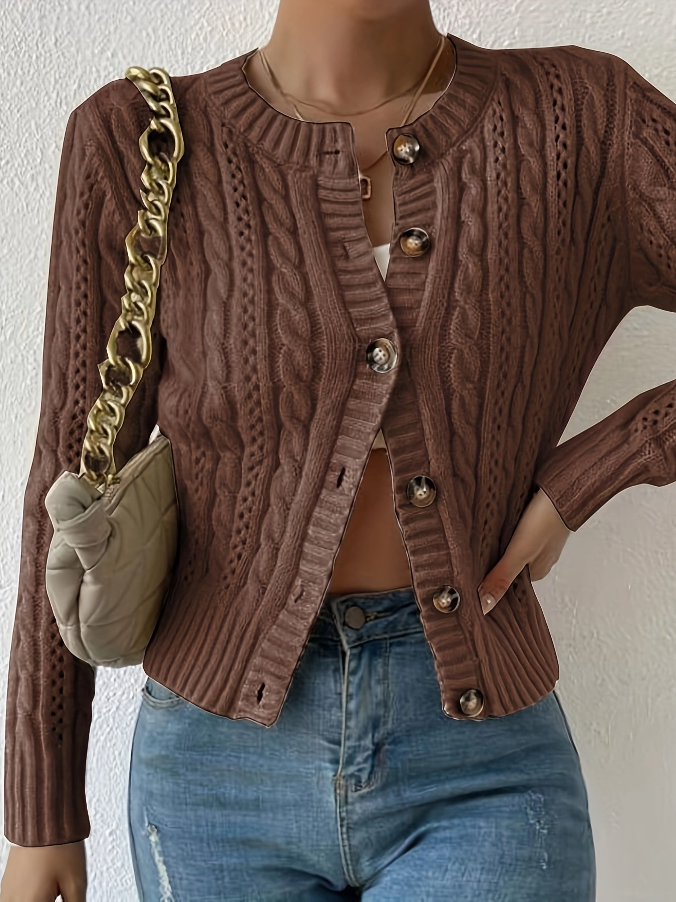 LEAH | Gebreide Cardigan